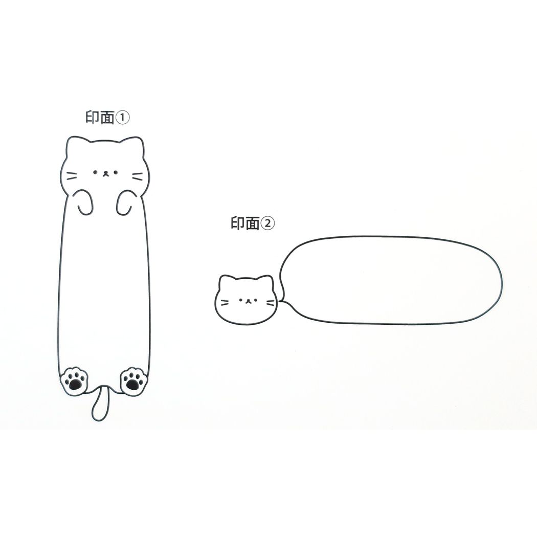 Cinema Collection cinemacollection stamp twin stamp cat Kamio Japan stamp planner deco permeable stamp cute goods