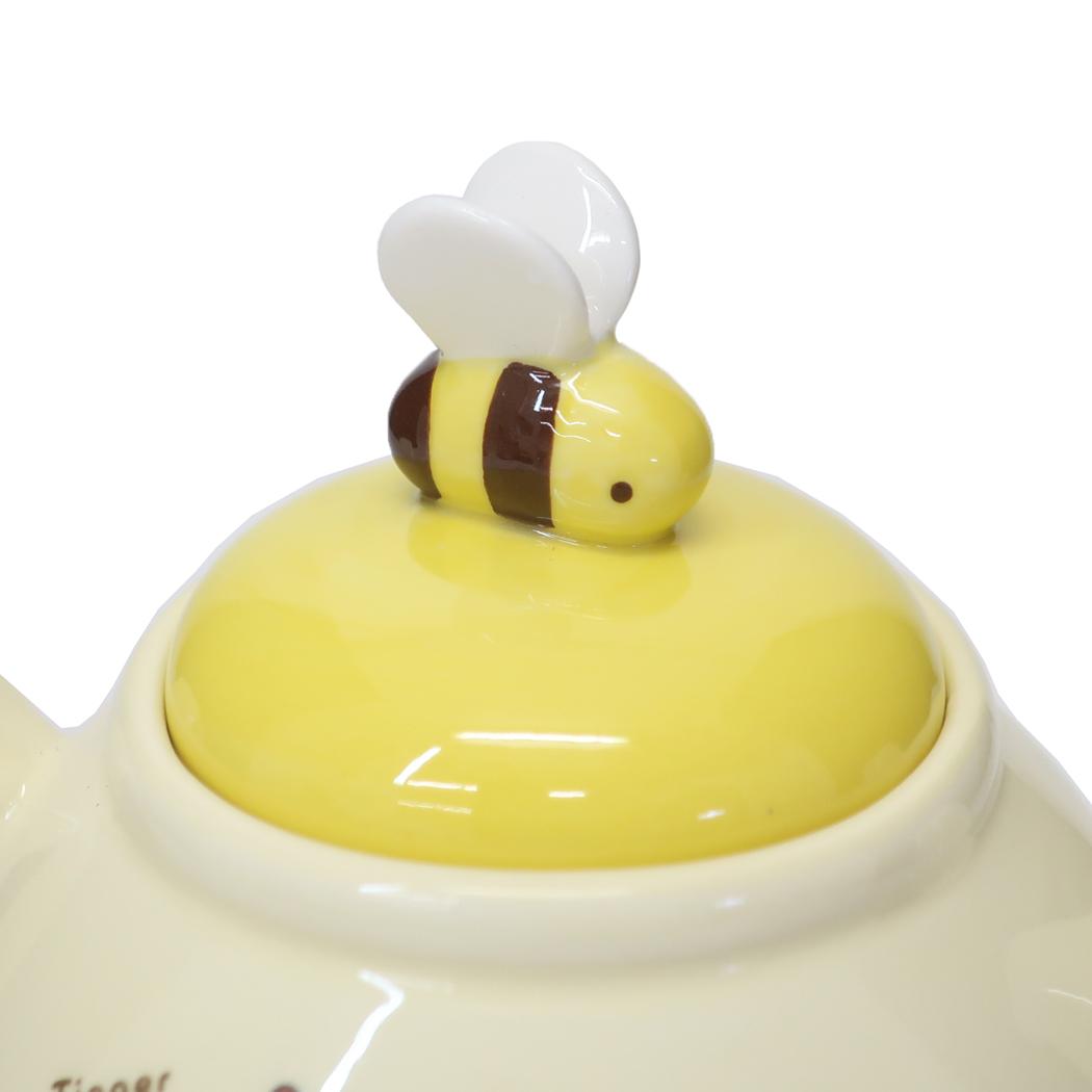 シネマコレクション cinemacollection くまのプーさん 陶磁器製急須 ティーポット ゆるるん ディズニー サンアート プレゼント ギフト かわいい 茶こし付き キャラクター グッズ 【返品不可商品】 （メーカー指定色） メーカー指定色