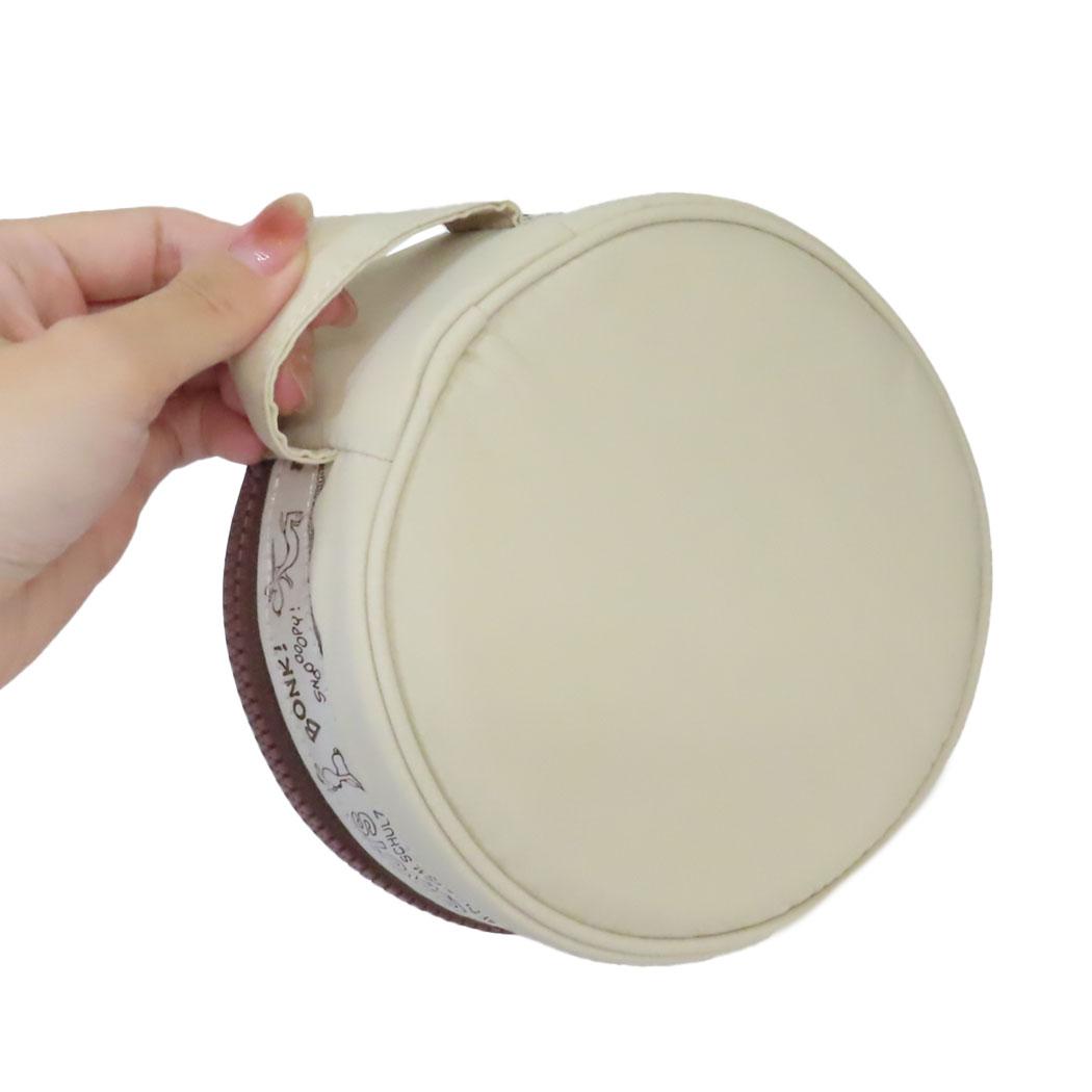 Cinema Collection cinemacollection Snoopy Cosmetic Pouch Circle Pouch BE PEANUTS Marimo Craft Makeup Pouch Small Item Holder Character Goods