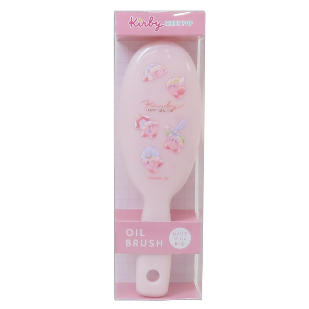 Cinema Collection cinemacollection Kirby Hair Brush Oil Brush COPY ABILITY Kamio Japan Cute Character Goods 【Non-returnable item】