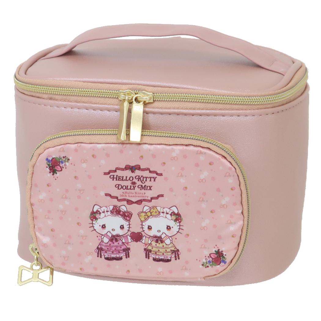 Cinema Collection cinemacollection Hello Kitty x DOLLY MIX Cosmetic Pouch Vanity Pouch PK Sanrio Marimo Craft Makeup Pouch Small Item Holder Character Goods