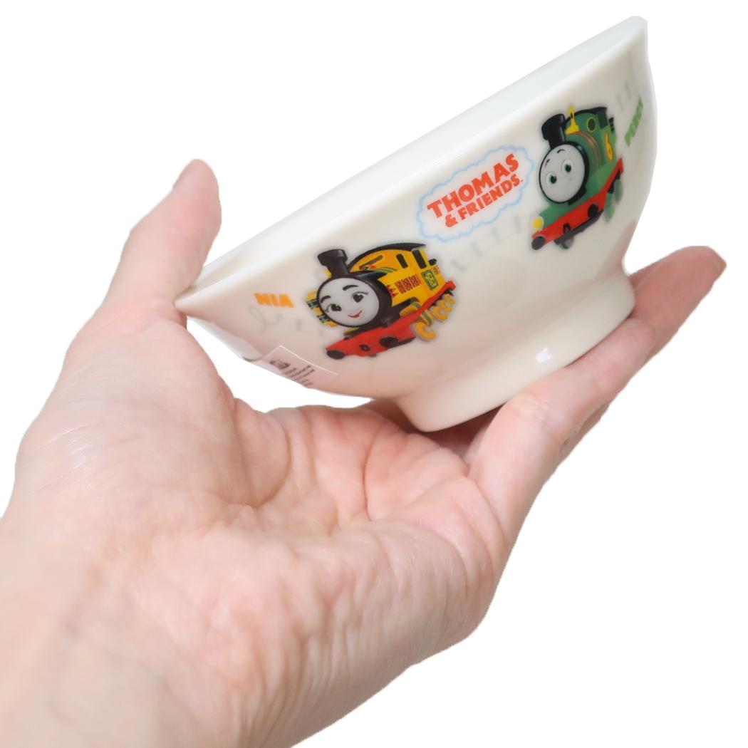 Cinema Collection cinemacollection Thomas the Tank Engine Kids Tableware Rice Bowl GO Kinjou Pottery Boys Children Japanese Made Tableware Character Goods