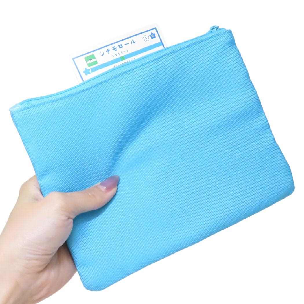 Cinema Collection cinemacollection Cinnamoroll Flat Pouch Miniature Garden Pouch Colorful Liner Sanrio Hunet 2-Tier Pouch Small Item Holder Character Goods