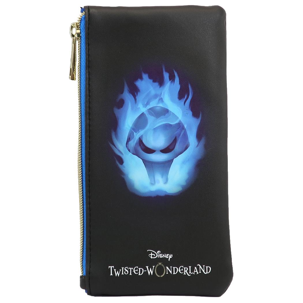 Cinema Collection cinemacollection Twisted Wonderland Goods Flat Pouch Ideashroud Synthetic Leather Flat Pouch Twisted Wonderland Small Planet Gift