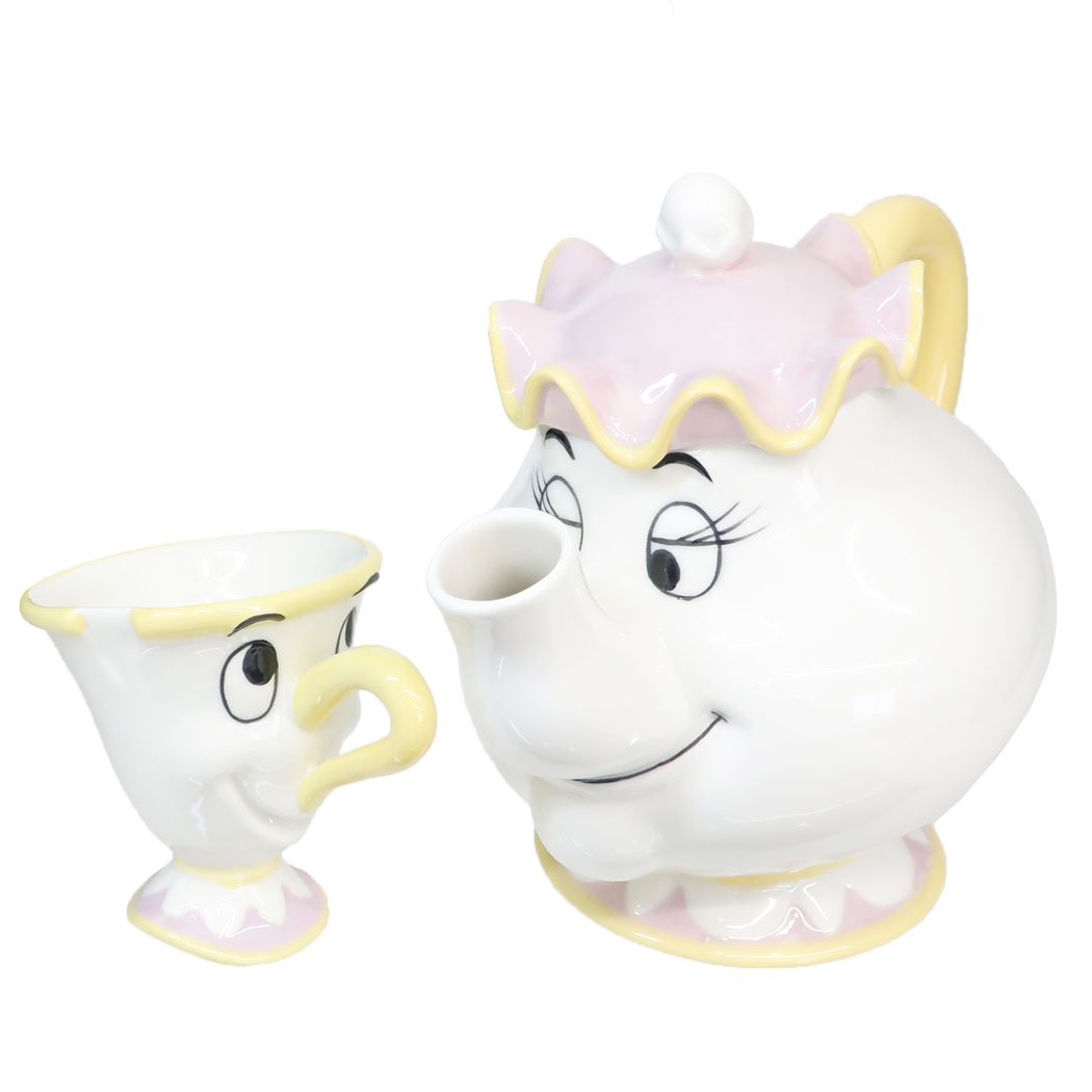 Cinema Collection cinemacollection Beauty and the Beast Goods Tea Set Character Beauty and the Beast Tea Set