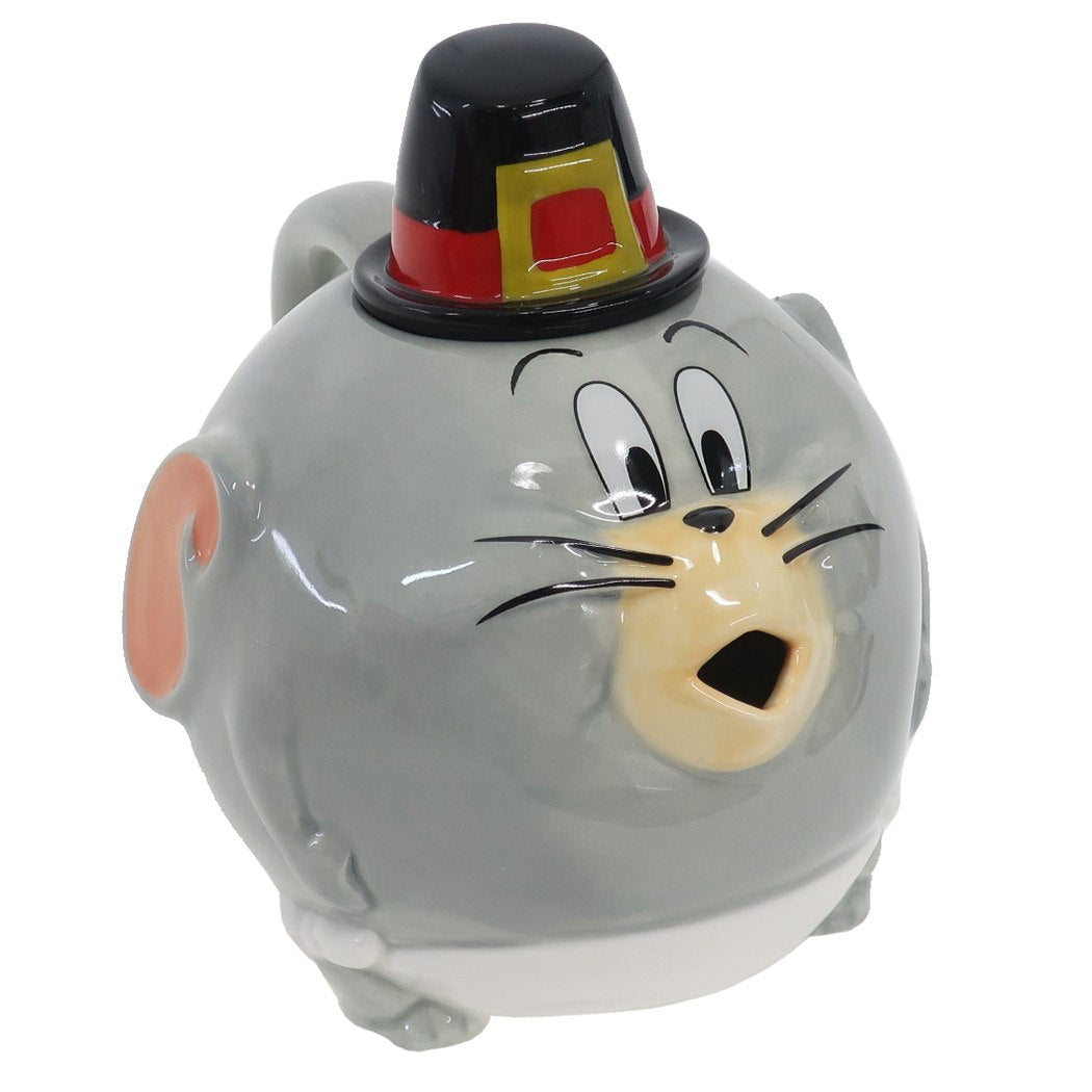 Cinema Collection cinemacollection Tom and Jerry Porcelain Teapot Warner Brothers Teapot Character Tuffy Sun Art Gift for Boys Girls Gift