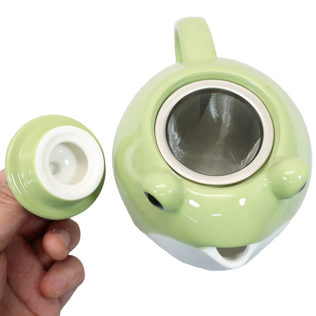 Cinema Collection cinemacollection Frog Teapot & Tea Cup Tea Set Goods Gift for Boys and Girls