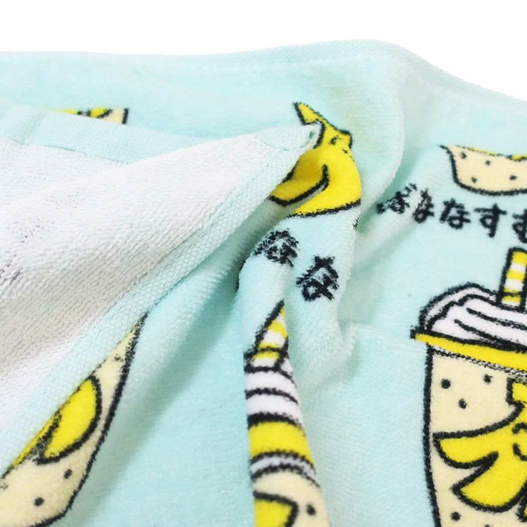 シネマコレクション cinemacollection おえかきさん 列印長毛巾 臉巾 香蕉斯穆吉
