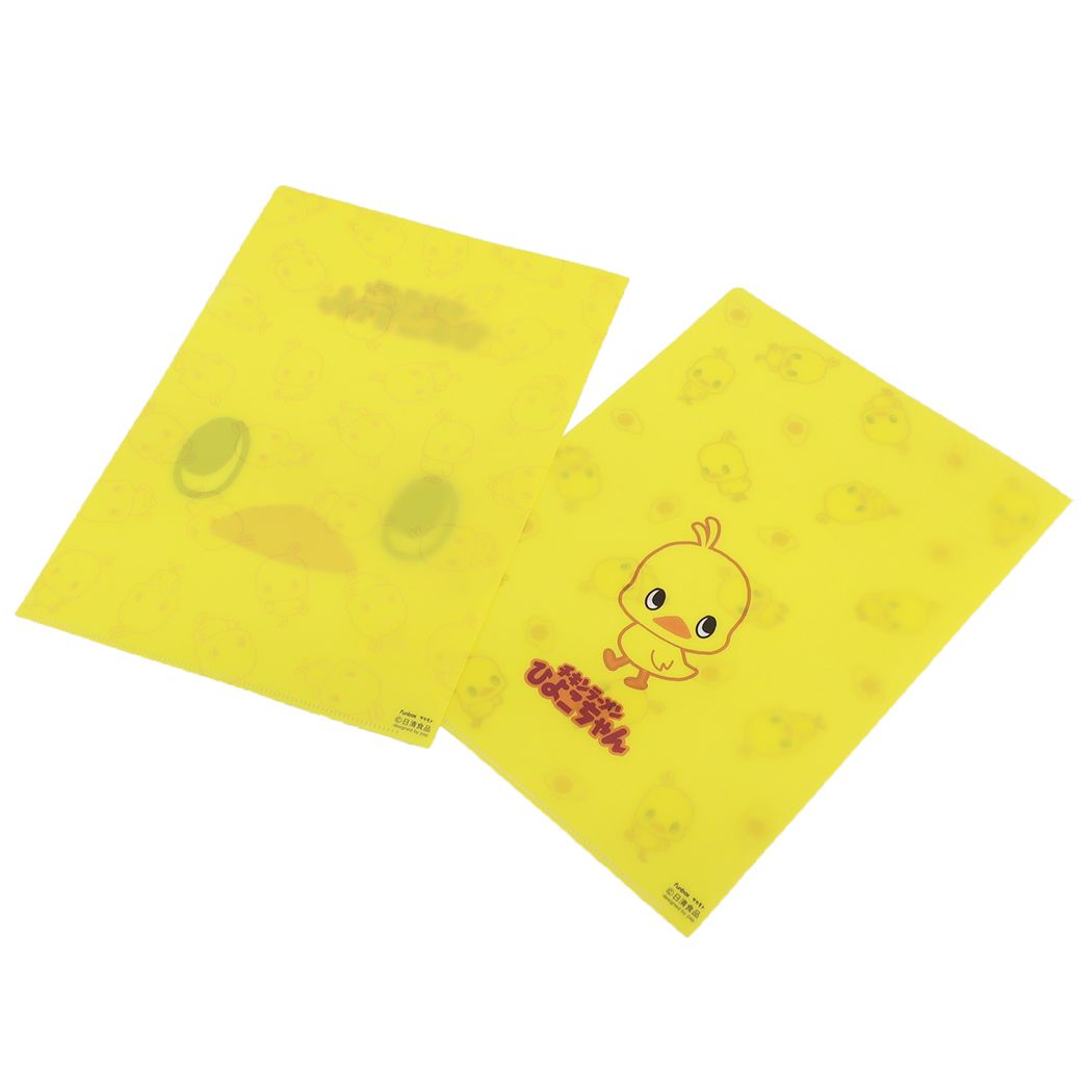 Cinema Collection cinemacollection Chicken Ramen Clear File 2-Piece Set Single A4 Clear Folder Character Hiyoko-chan