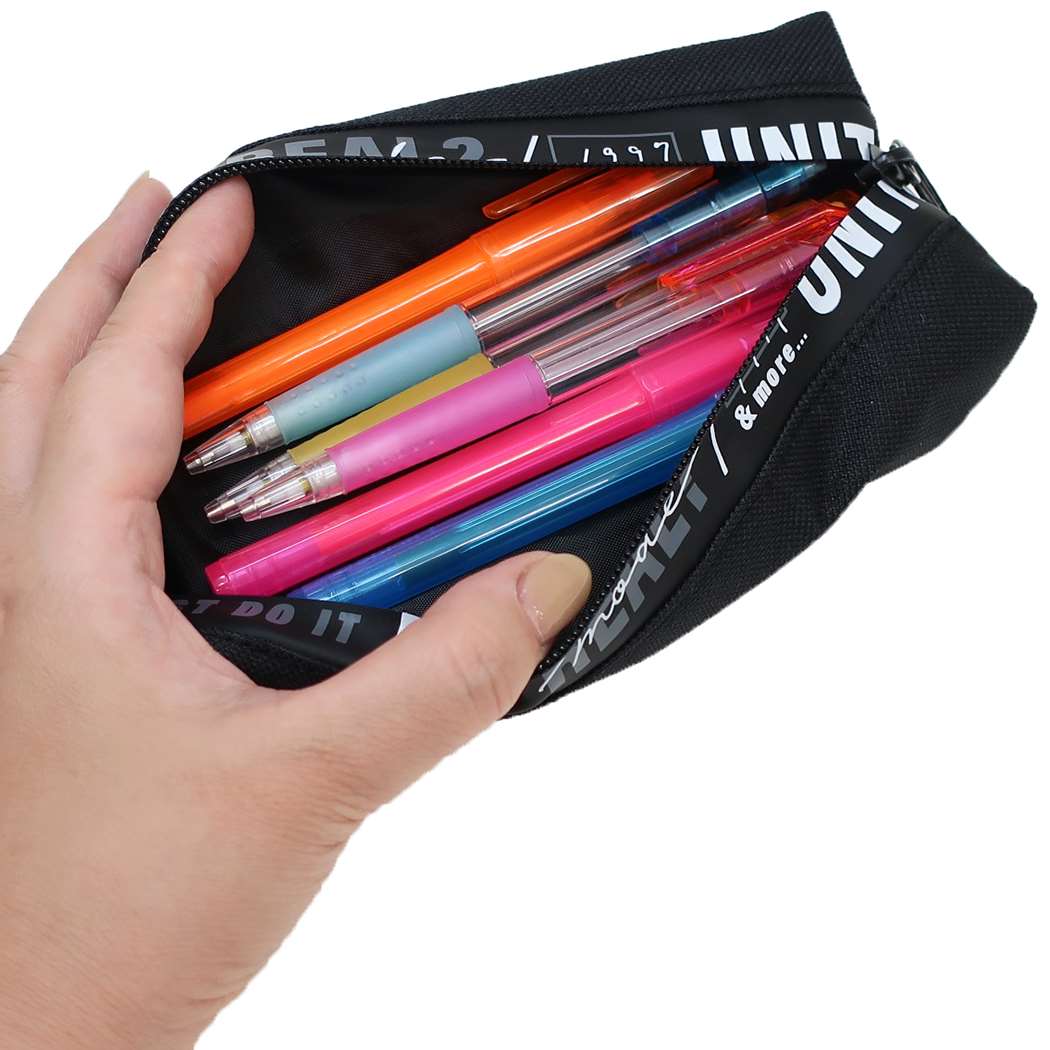 Cinema Collection cinemacollection Pen Pouch Rubber Fastener 2 Room Pen Case MORE UNITE Kamio Japan Gift Boy Girl Gift