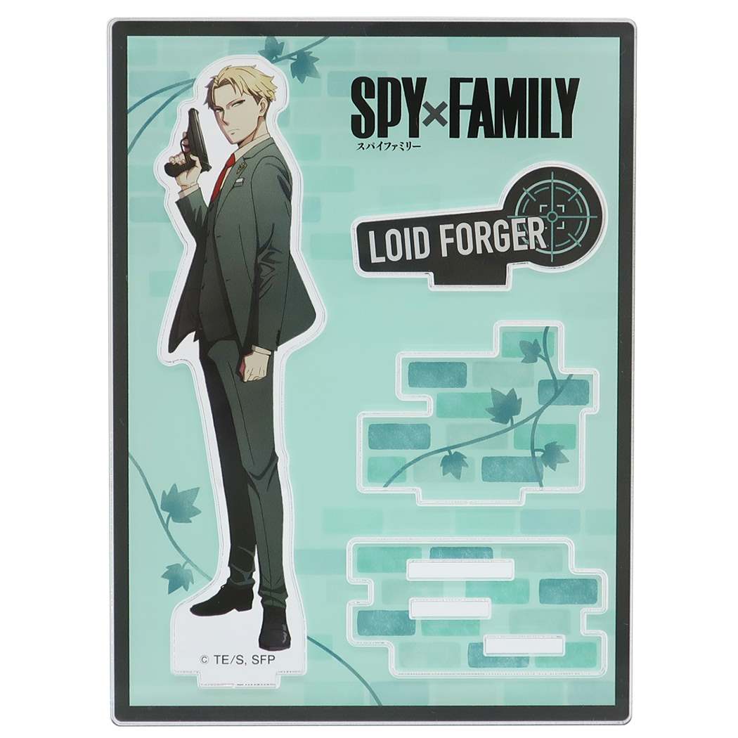 Cinema Collection cinemacollection Collection Goods SPYxFAMILY Spy Family Acrylic Stand Lloyd Shonen Jump Anime Character Gift for Boys