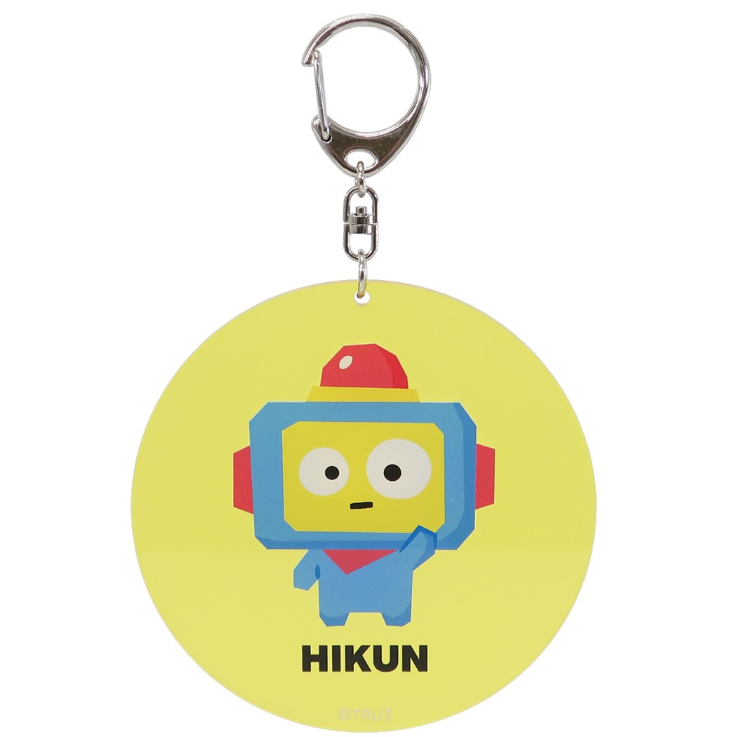Cinema Collection cinemacollection TRUZ Character Keychain Big Acrylic Keychain HIKUN LINE FRIENDS Gift for Boys and Girls