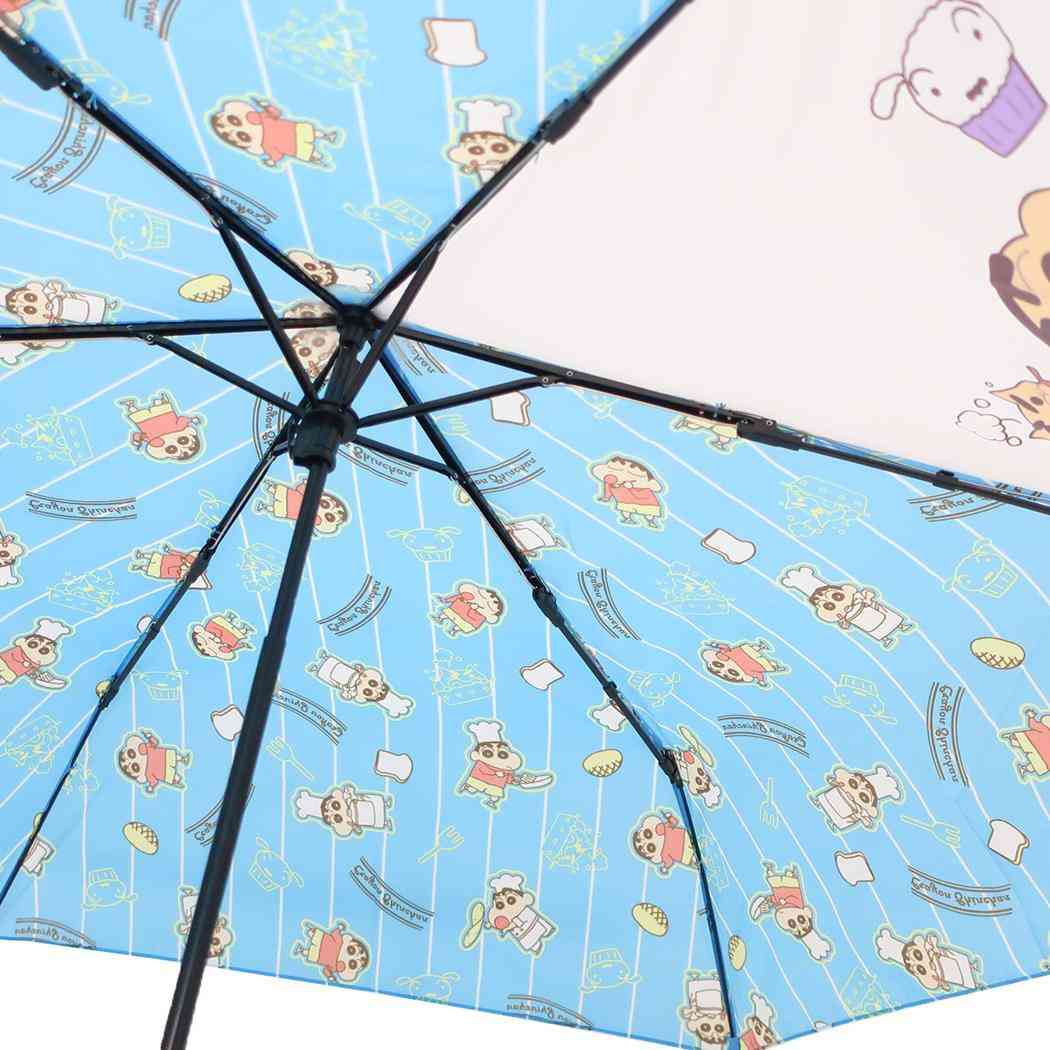 Cinema Collection cinemacollection Crayon Shin-chan Folding Umbrella Foldable Umbrella Cooking Jay's Planning Rain Goods Anime Character Goods