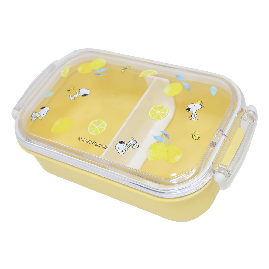 Cinema Collection cinemacollection Snoopy Lunch Box Long Rectangle M Lemon PEANUTS Marimo Craft New Semester Preparation Character Goods