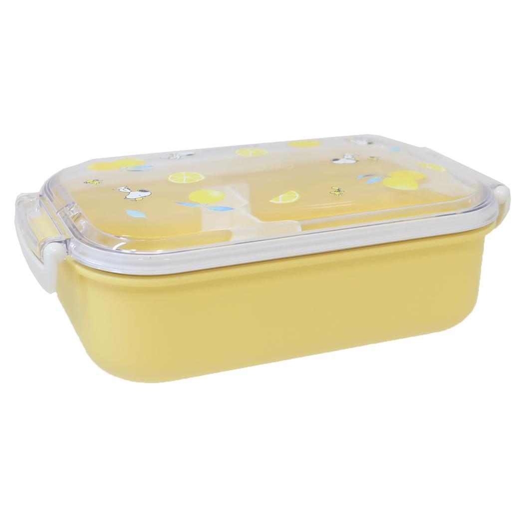Cinema Collection cinemacollection Snoopy Lunch Box Long Rectangle M Lemon PEANUTS Marimo Craft New Semester Preparation Character Goods