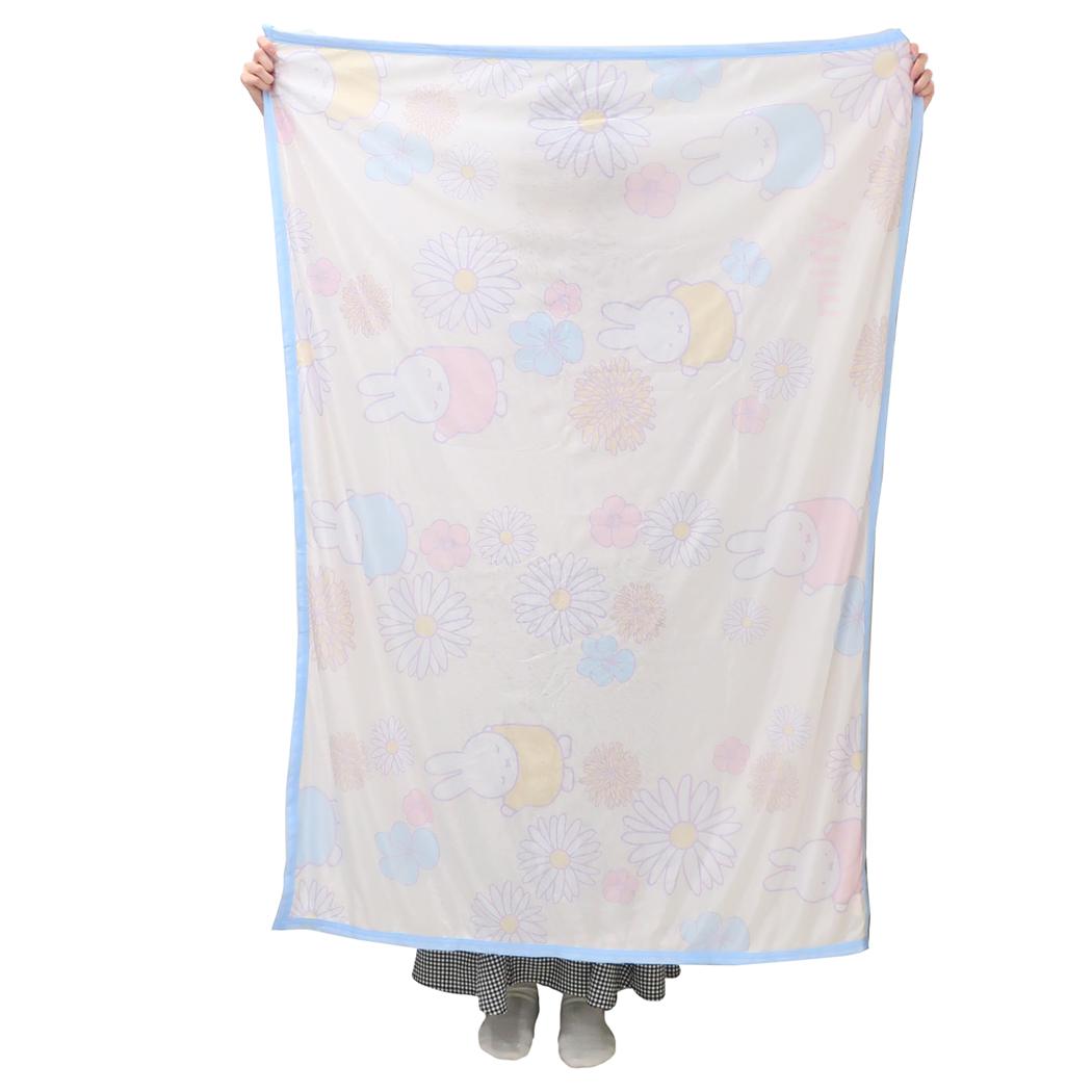 シネマコレクション cinemacollection ミッフィー 冷感ケット ひんやりハーフブランケット モーイブルーム ディックブルーナ 丸眞 お昼寝ケット 寝具 接触冷感 絵本キャラクター グッズ  （メーカー指定色） メーカー指定色