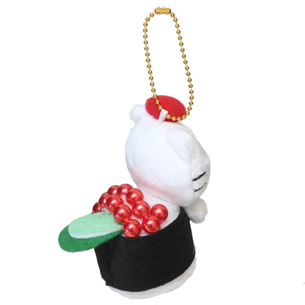 シネマコレクション cinemacollection ハローキティ マスコット 寿司マスコット ボールチェーン イクラ サンリオ ナカジマ ミニぬいぐるみ キャラクター グッズ  （メーカー指定色） メーカー指定色