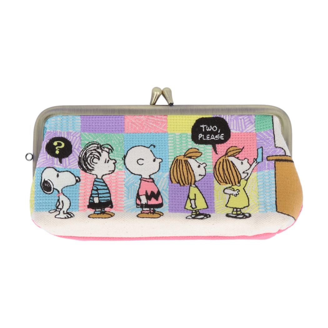 シネマコレクション cinemacollection 史努比 筆袋 畳刺繡筆袋 瘦型口金包 整齊 新入學 PEANUTS 三星文具 小物收納 禮物 送禮 角色 產品