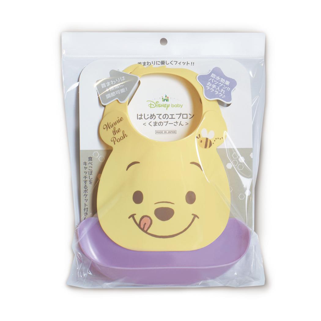 Cinema Collection cinemacollection Winnie the Pooh Baby Products First Apron YxV rel Disney Nishikasei Dining Apron Character Goods