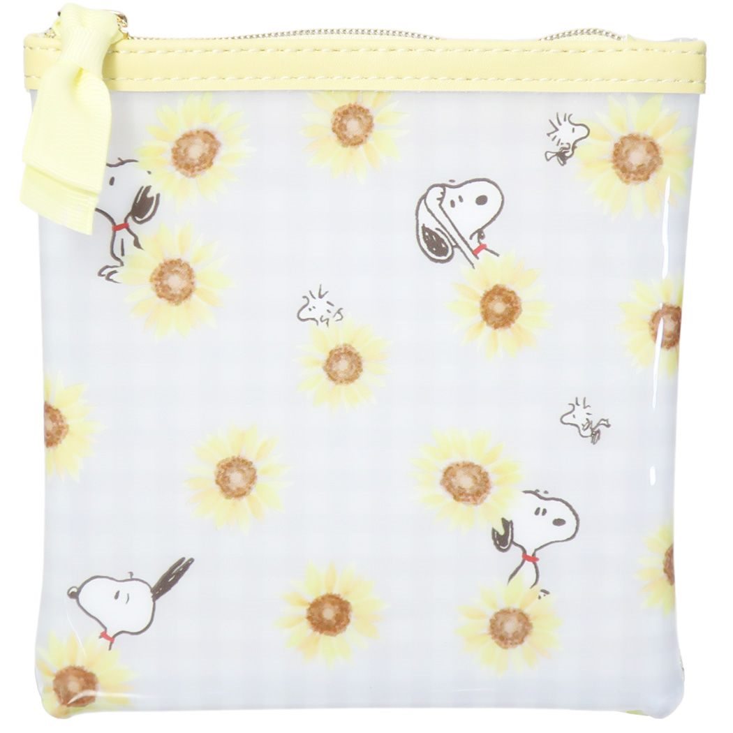 シネマコレクション cinemacollection 史努比 產品 化妝包 PEANUTS 角色 透明 方形包 禮物 男孩 女孩 贈品