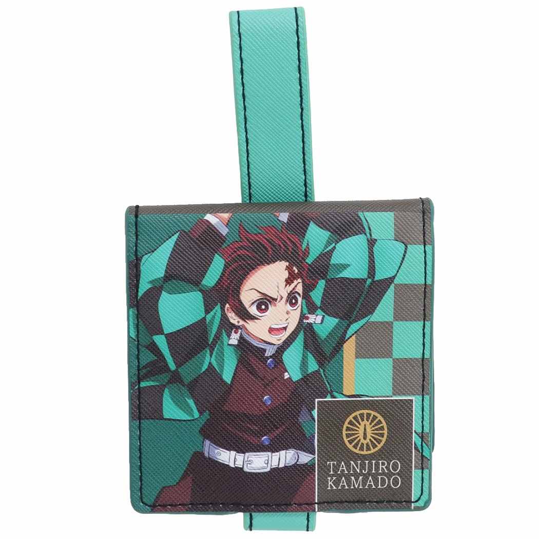 Cinema Collection cinemacollection Suitcase Name Tag Demon Slayer: Kimetsu no Yaiba Kamado Tanjirou Secret Name Holder Shonen Jump Luggage Tag Nameplate Anime Character Present