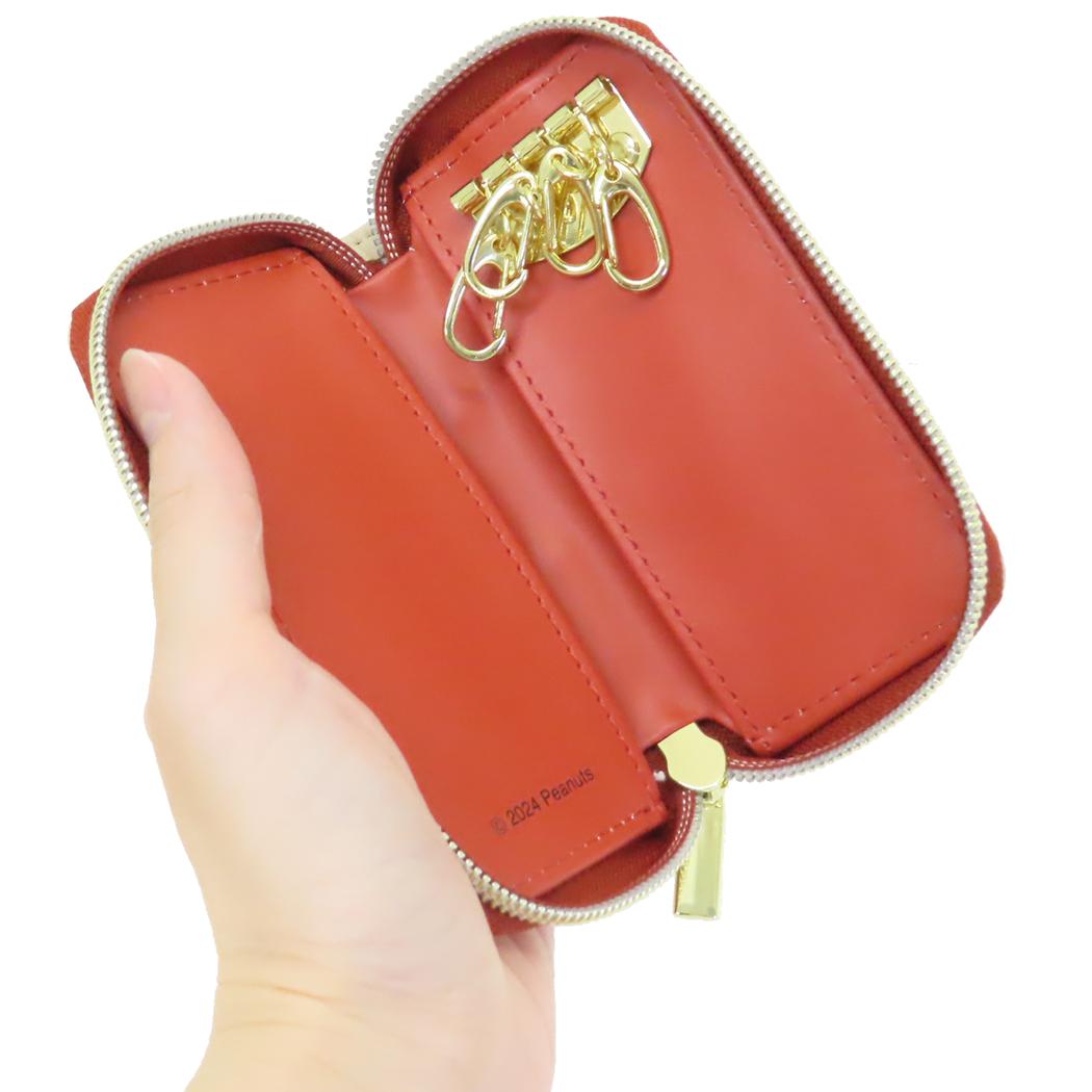 Cinema Collection cinemacollection Snoopy Key Case KEY CASE HEARTFELT PEANUTS Kamio Japan Key Holder Stylish Character Goods