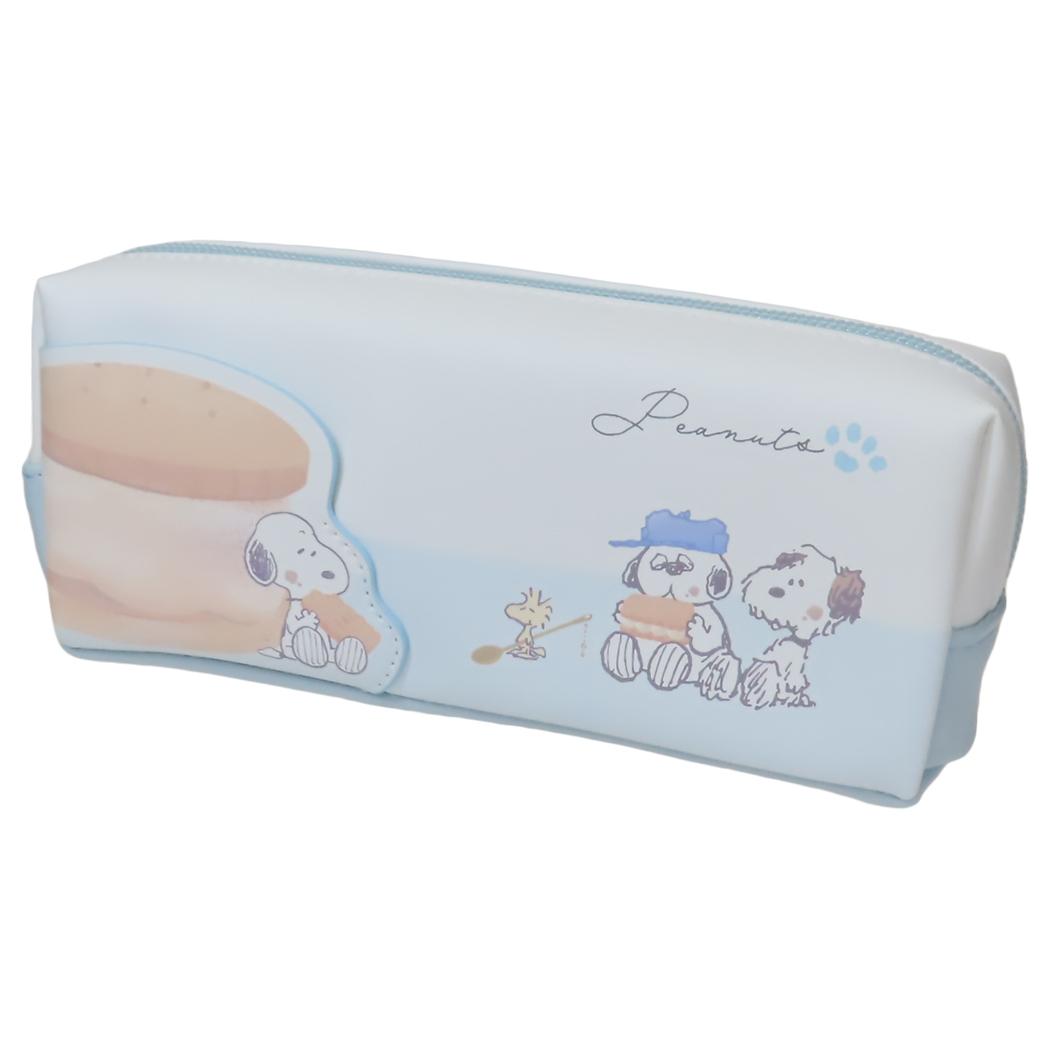 Cinema Collection cinemacollection Snoopy Pen Pouch Die-Cut Pocket Pen Case WHAT A TREAT! PEANUTS Kamio Japan Pencil Case New Semester Preparation Stationery Character Goods
