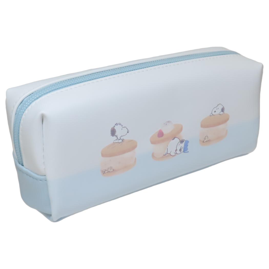 Cinema Collection cinemacollection Snoopy Pen Pouch Die-Cut Pocket Pen Case WHAT A TREAT! PEANUTS Kamio Japan Pencil Case New Semester Preparation Stationery Character Goods