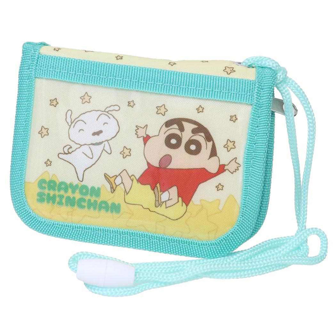 シネマコレクション cinemacollection クレヨンしんちゃん キッズ財布 ウォレット ミント アイプランニング 子供用財布 アニメキャラクター グッズ ブルー