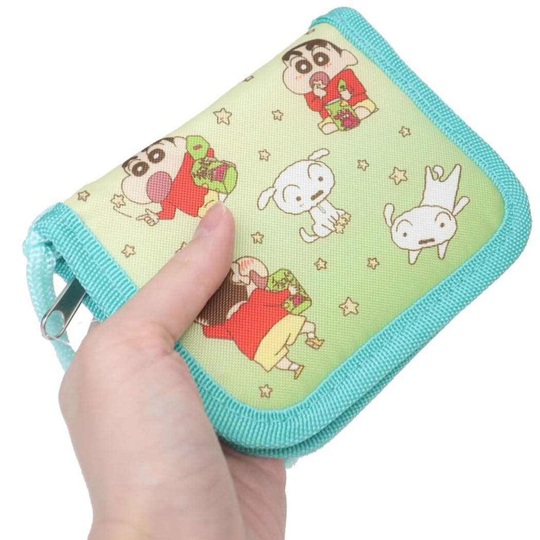 シネマコレクション cinemacollection クレヨンしんちゃん キッズ財布 ウォレット ミント アイプランニング 子供用財布 アニメキャラクター グッズ ブルー