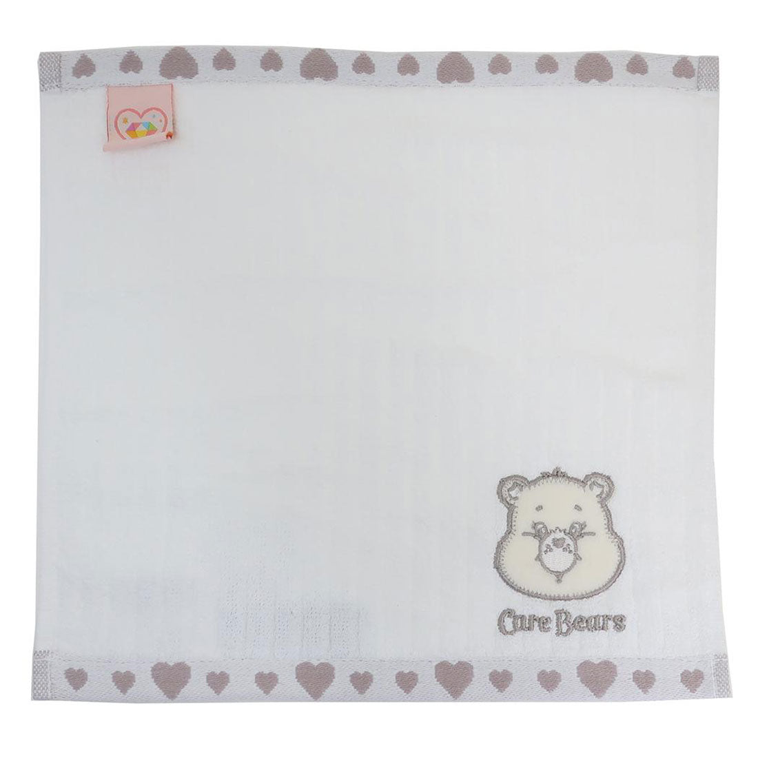 シネマコレクション cinemacollection ケアベア ミニタオル ジャガードハンカチタオル スパークルハートベア CareBears 丸眞 汗拭きタオル キャラクター グッズ 他