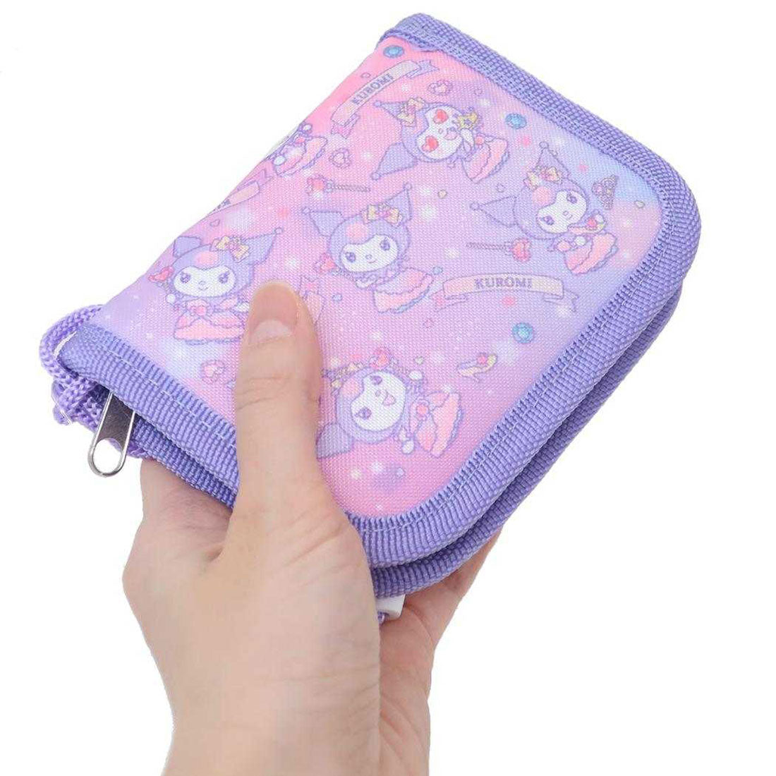 シネマコレクション cinemacollection クロミ 子供用財布 キッズウォレット サンリオ アイプランニング 子ども こども プレゼント キャラクター グッズ パープル