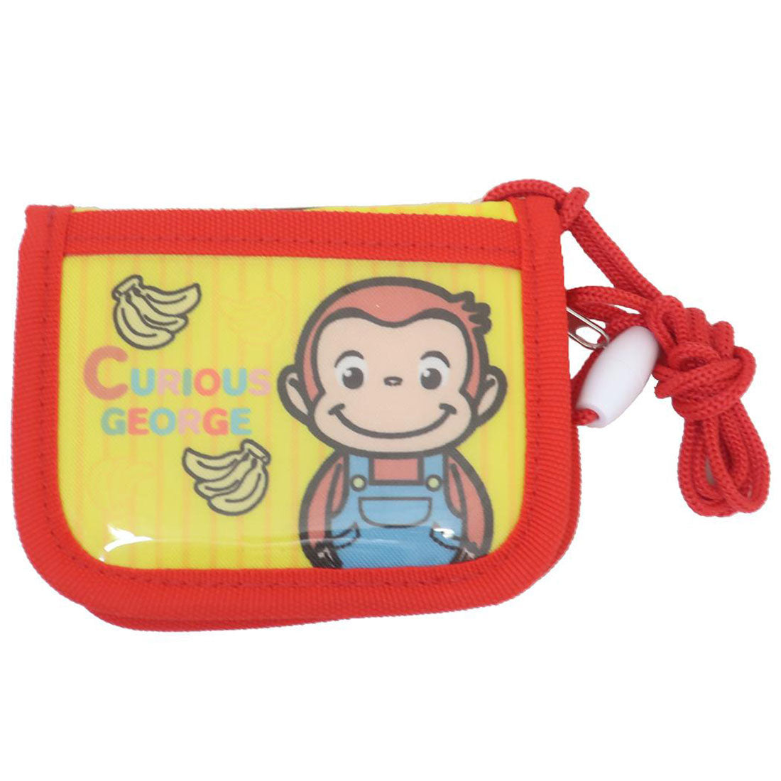 シネマコレクション cinemacollection おさるのジョージ 子供用財布 キッズウォレット バナナ アイプランニング 子ども こども プレゼント 絵本キャラクター グッズ イエロー