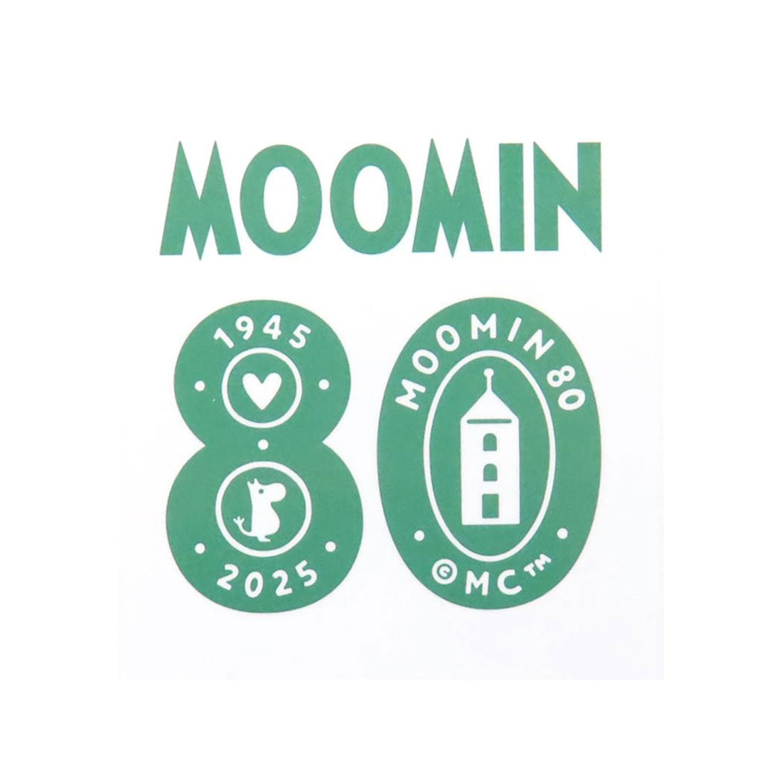 シネマコレクション cinemacollection ムーミン コスメポーチ スクエアポーチ MOOMIN 80th GR グリーン スナフキン 北欧 スモールプラネット 化粧ポーチ 小物入れ キャラクター グッズ グリーン