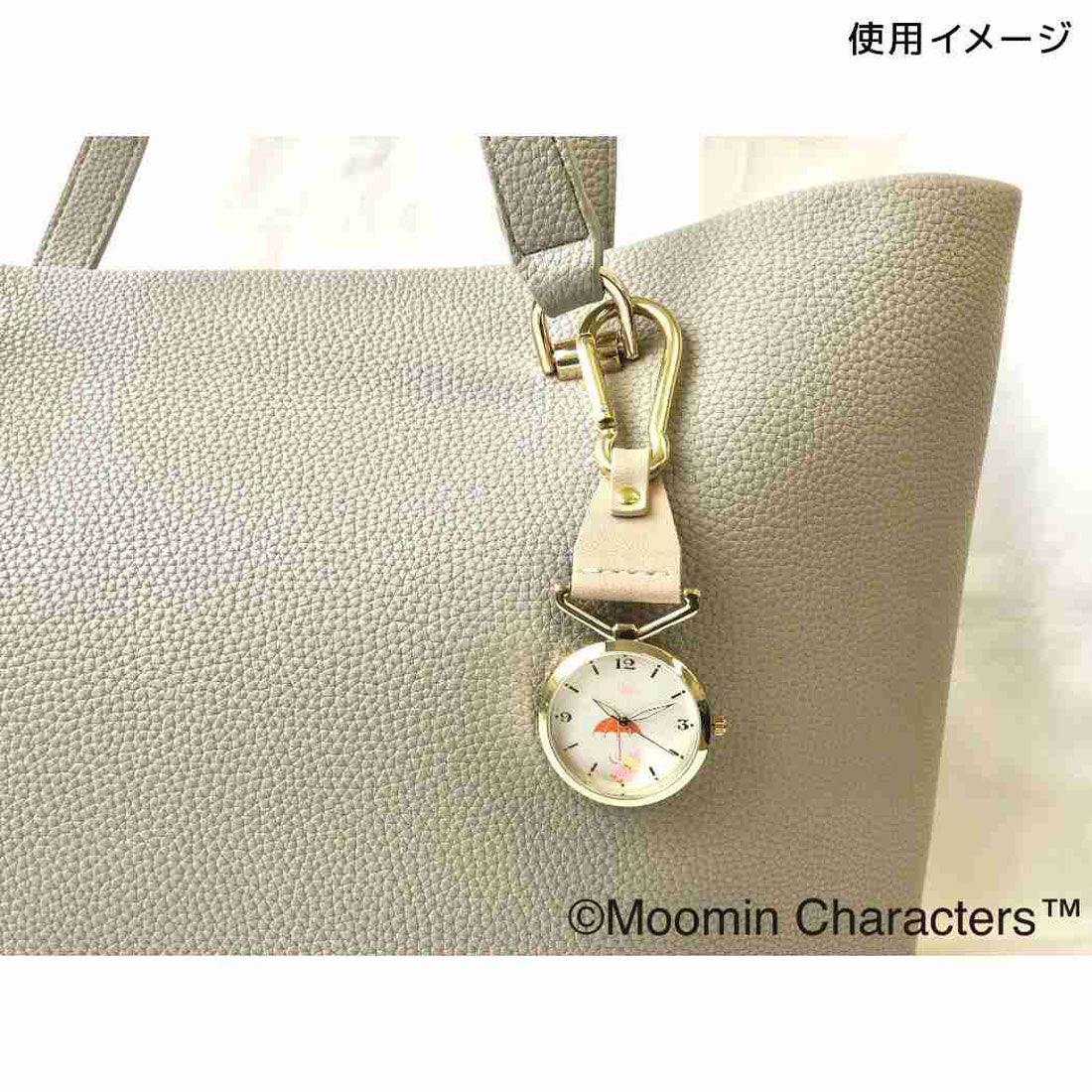 シネマコレクション cinemacollection ムーミン キーホルダー時計 80周年カラビナウォッチ2 80GR 北欧 フィールドワーク キーホルダー カラビナ付き キャラクター グッズ グリーン