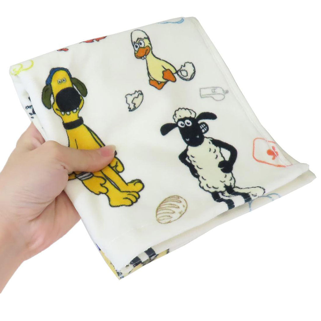 シネマコレクション cinemacollection ひつじのショーン ハンドタオル プリントウォッシュタオル キャラクターマップ 林タオル 汗拭きタオル キャラクター グッズ 他