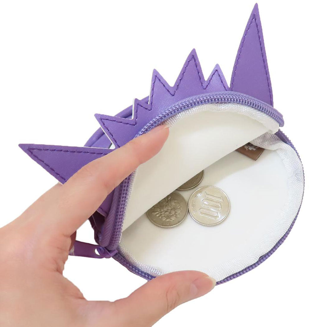 シネマコレクション cinemacollection ポケットモンスター ポシェット ダイカットネックポーチ ゲンガー ポケモン 小物入れ キャラクター グッズ パープル