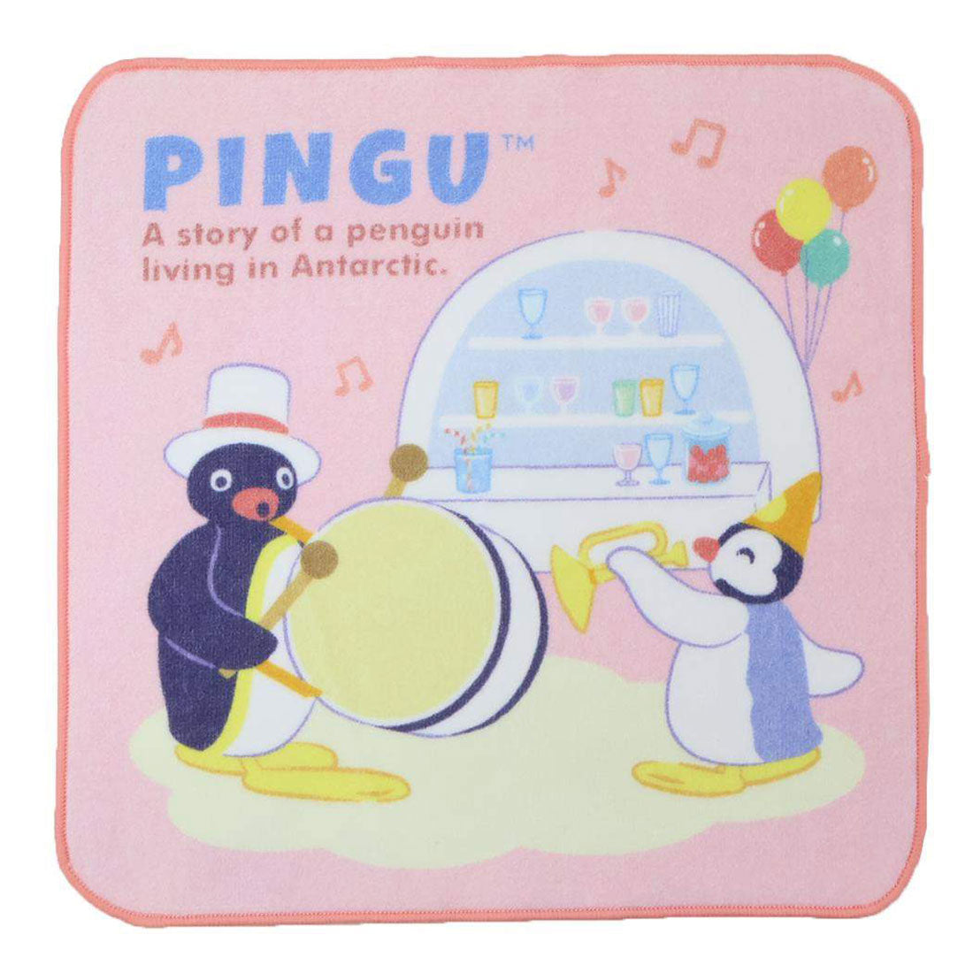 シネマコレクション cinemacollection ピングー ミニタオル インクジェットプリントハンカチタオル グルービー Pingu 林タオル 汗拭きタオル キャラクター グッズ 他