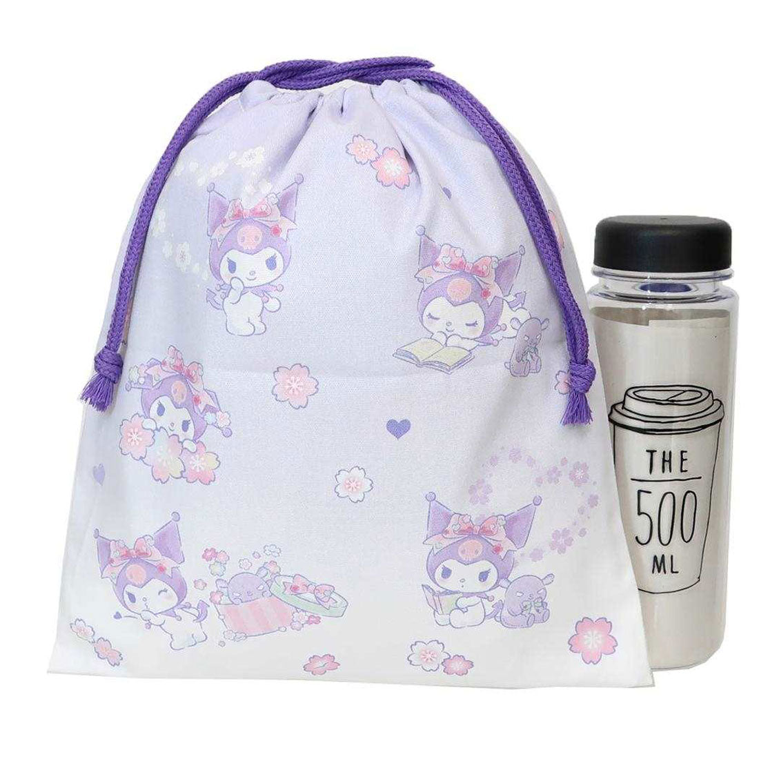 シネマコレクション cinemacollection クロミ 巾着袋 巾着M パープル サンリオ マルヨシ 新学期準備雑貨 幼稚園 小学生 キャラクター グッズ 他