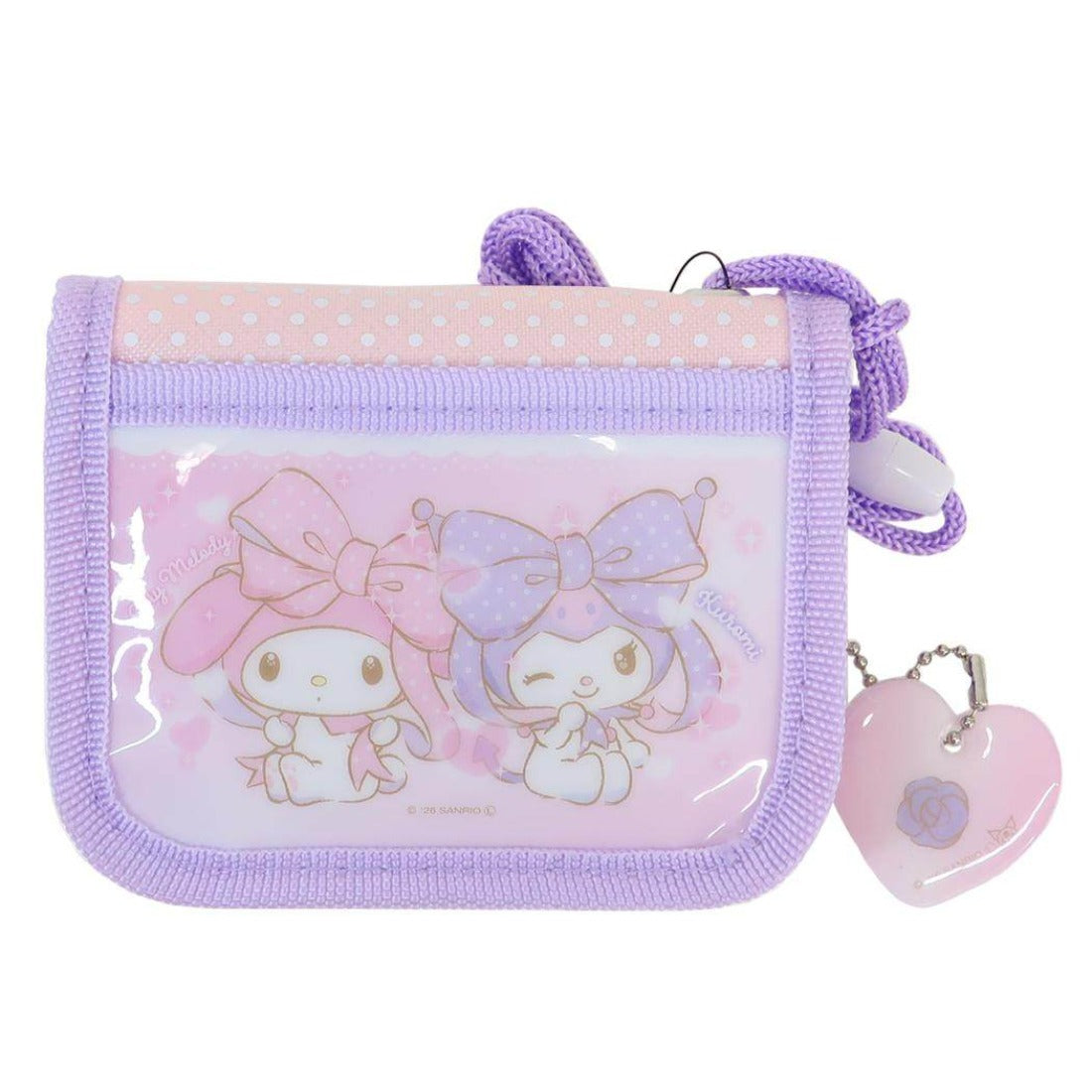 シネマコレクション cinemacollection マイメロディ＆クロミ 子供用財布 RFウォレット パープル サンリオ ラビット パープル