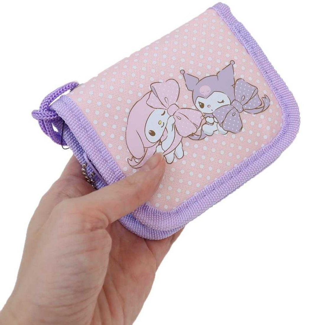 シネマコレクション cinemacollection マイメロディ＆クロミ 子供用財布 RFウォレット パープル サンリオ ラビット パープル
