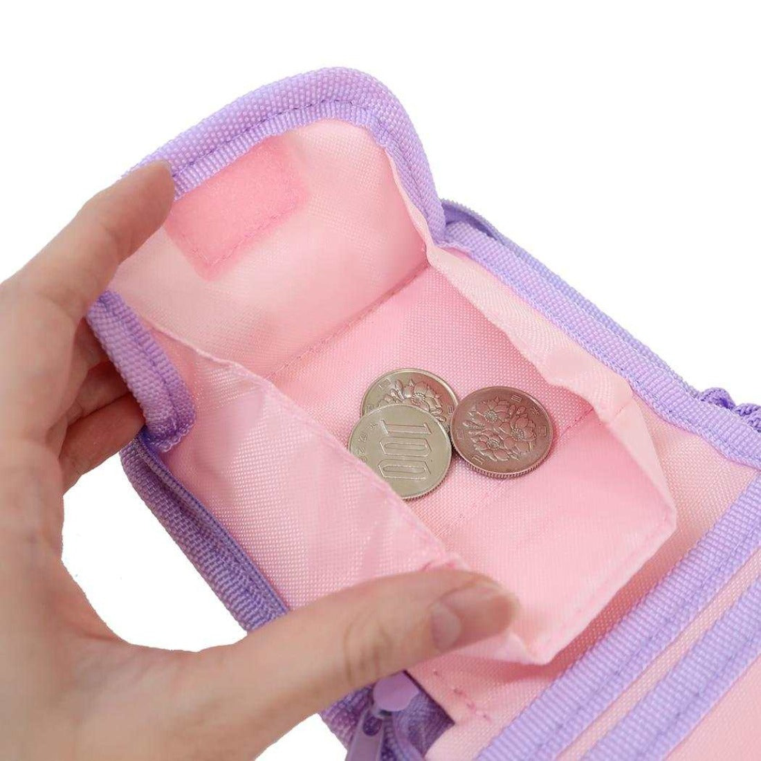 シネマコレクション cinemacollection マイメロディ＆クロミ 子供用財布 RFウォレット パープル サンリオ ラビット パープル