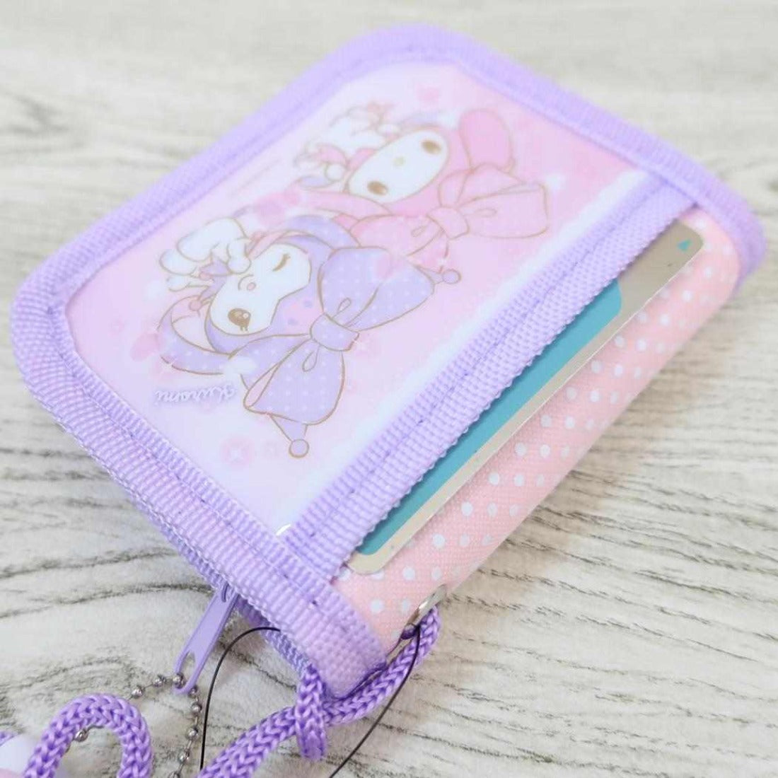 シネマコレクション cinemacollection マイメロディ＆クロミ 子供用財布 RFウォレット パープル サンリオ ラビット パープル
