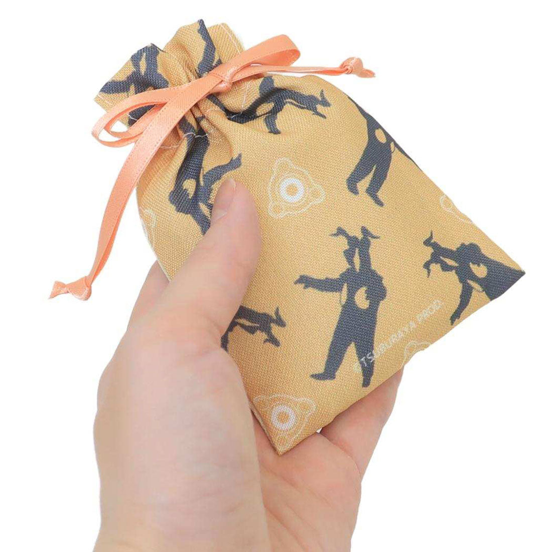 シネマコレクション cinemacollection ウルトラマン ミニ巾着袋 豆巾着 ゼットン 特撮ヒーロー マリモクラフト まめきんちゃく 小物入れ キャラクター グッズ イエロー