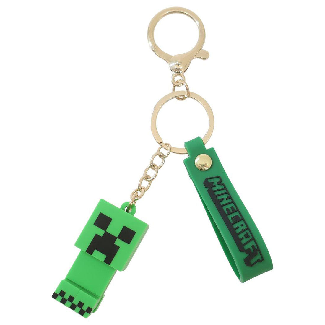 シネマコレクション cinemacollection マインクラフト キーリング マスコットキーホルダー クリーパー Minecraft ケイカンパニー プレゼント ゲームキャラクター グッズ 他