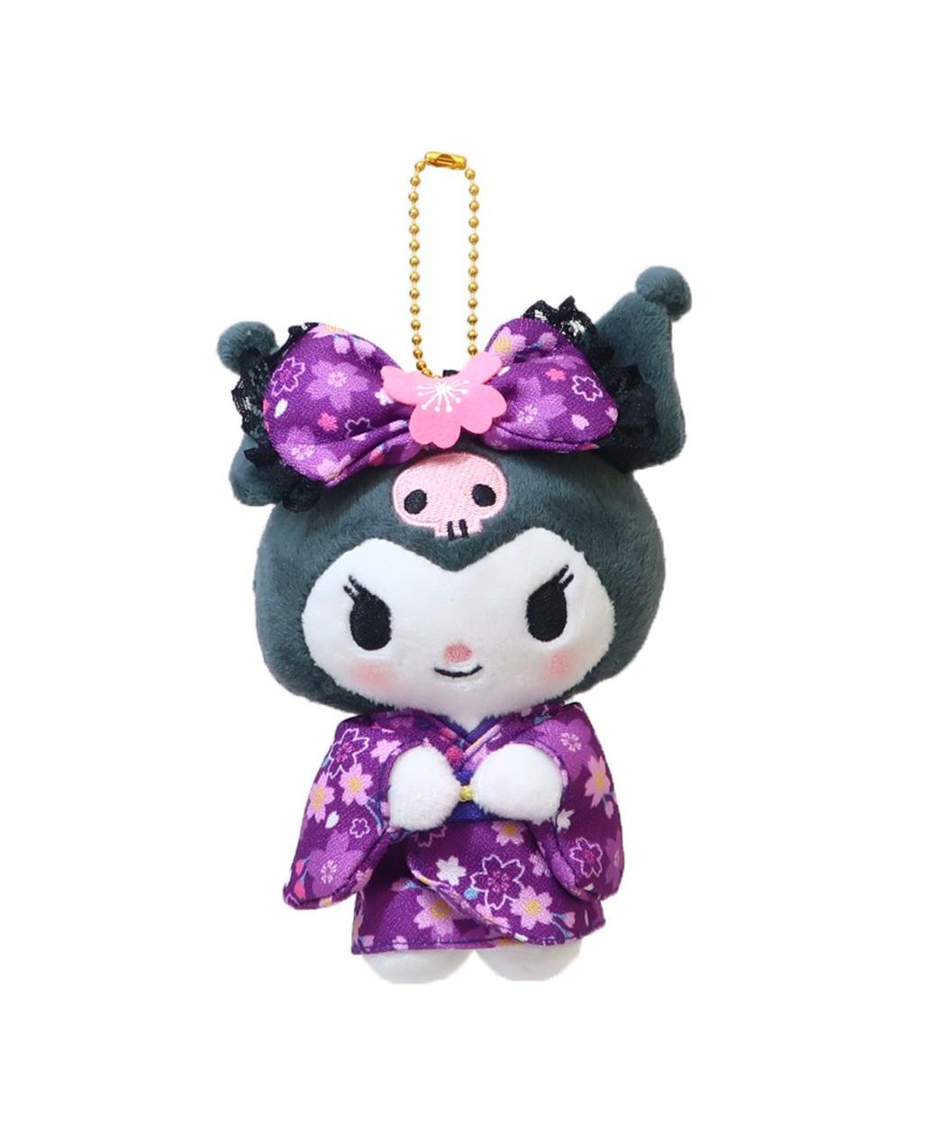 シネマコレクション cinemacollection クロミ マスコット ボールチェーンマスコット 桜着物 サンリオ ナカジマ かわいい キャラクター グッズ  （メーカー指定色） メーカー指定色