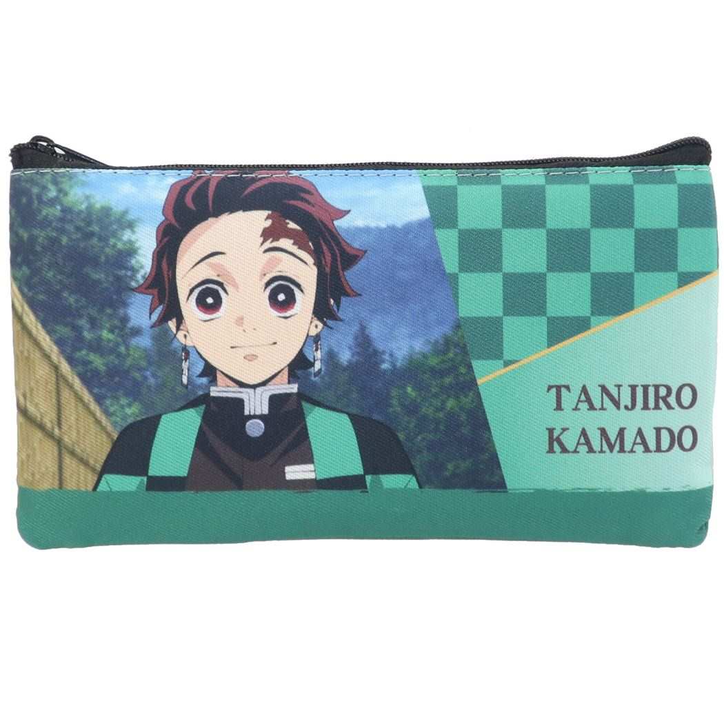 シネマコレクション cinemacollection 鬼滅の刃 グッズ 筆箱 アニメキャラクター フラットポーチ 竈門炭治郎 少年ジャンプ プレゼント 男の子 女の子 ギフト  （メーカー指定色） メーカー指定色