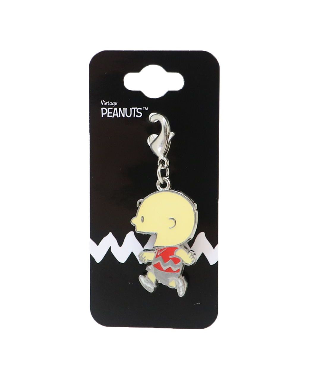 Cinema Collection cinemacollection Snoopy Fastener Mascot Chumcole 50s Charlie Brown Running PEANUTS Nakajima Metal Charm Character Goods