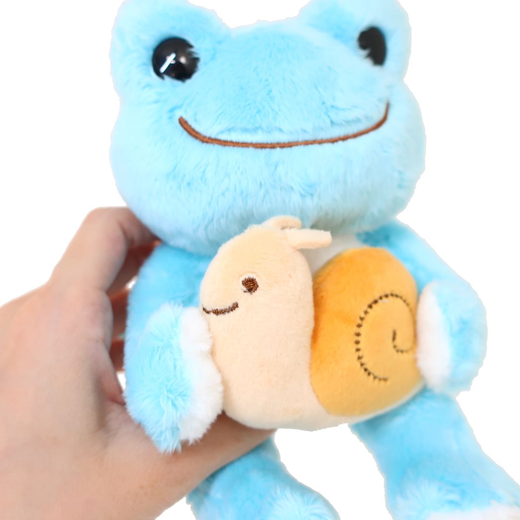 シネマコレクション cinemacollection かえるのピクルス ぬいぐるみ プラッシュドール with かたつむりくん そら ナカジマ プレゼント キャラクター グッズ  （メーカー指定色） メーカー指定色