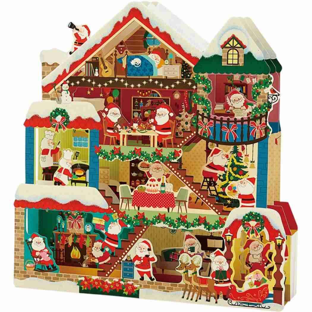 シネマコレクション cinemacollection CHRISTMAS グリーティングカード クリスマスカード jx36ー3 サンタドールハウス サンリオ プレゼント Xmasカード グッズ  （メーカー指定色） メーカー指定色